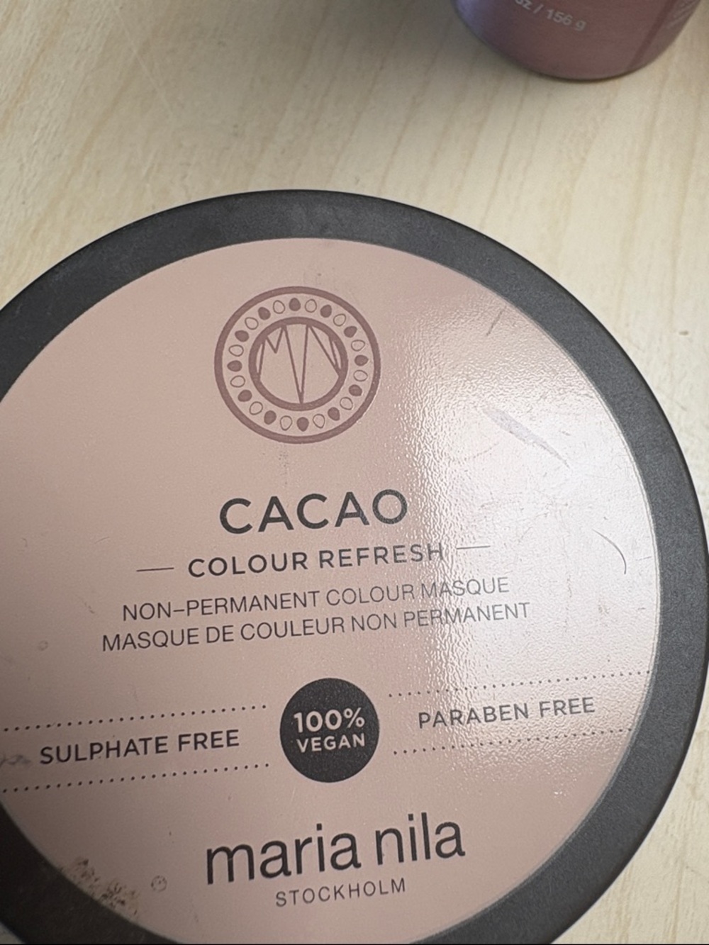 Maria Nila Cacao Colour Refresh Non-Permanent Colour Masque - Cacao